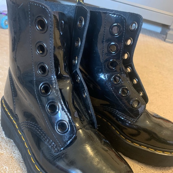 Molly style platform Doc Martins - Picture 4 of 4